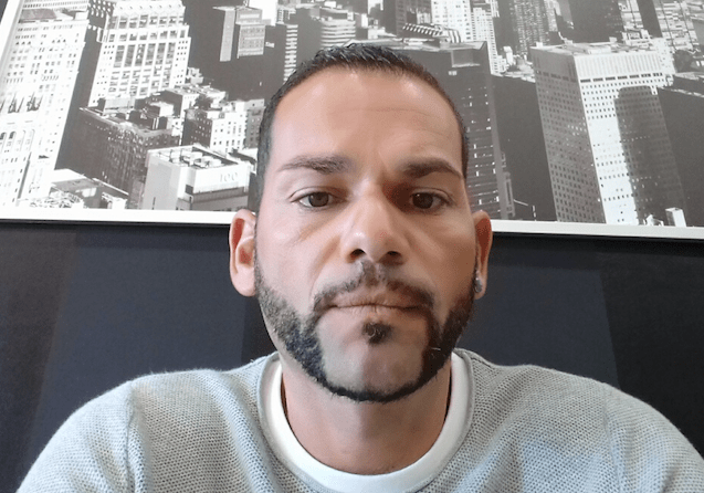 Sergio Gil, jugador y delegado del Racing Gando (Foto TA)